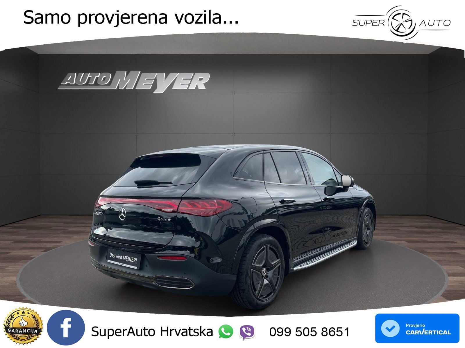Mercedes EQE SUV 350 100 kWh (292 KS) 4MATIC AMG ACC+GR SJED+360+PANO