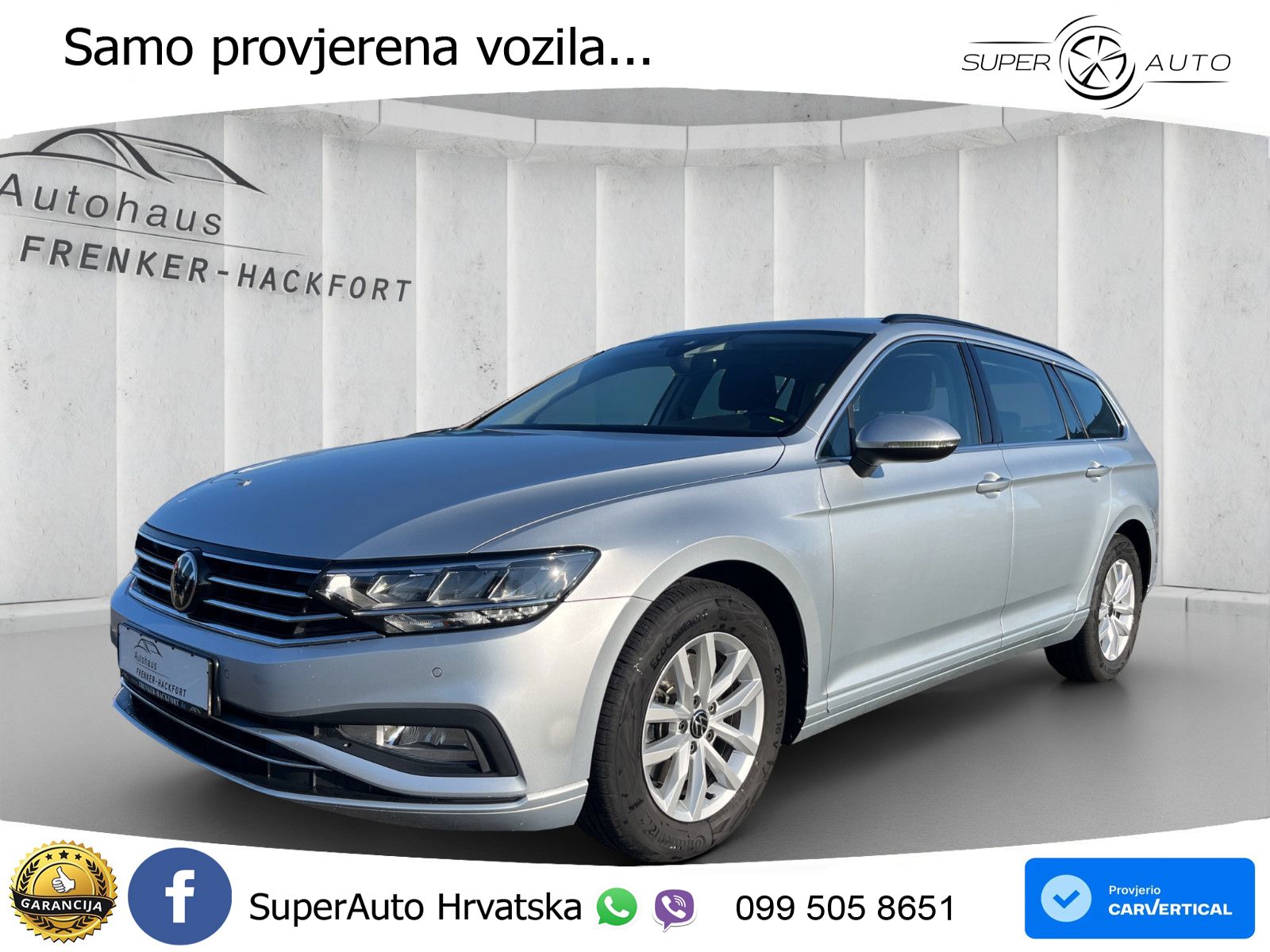 Volkswagen Passat Variant 2.0 TDI (150 KS) DSG Business LED+GR SJED+ACC