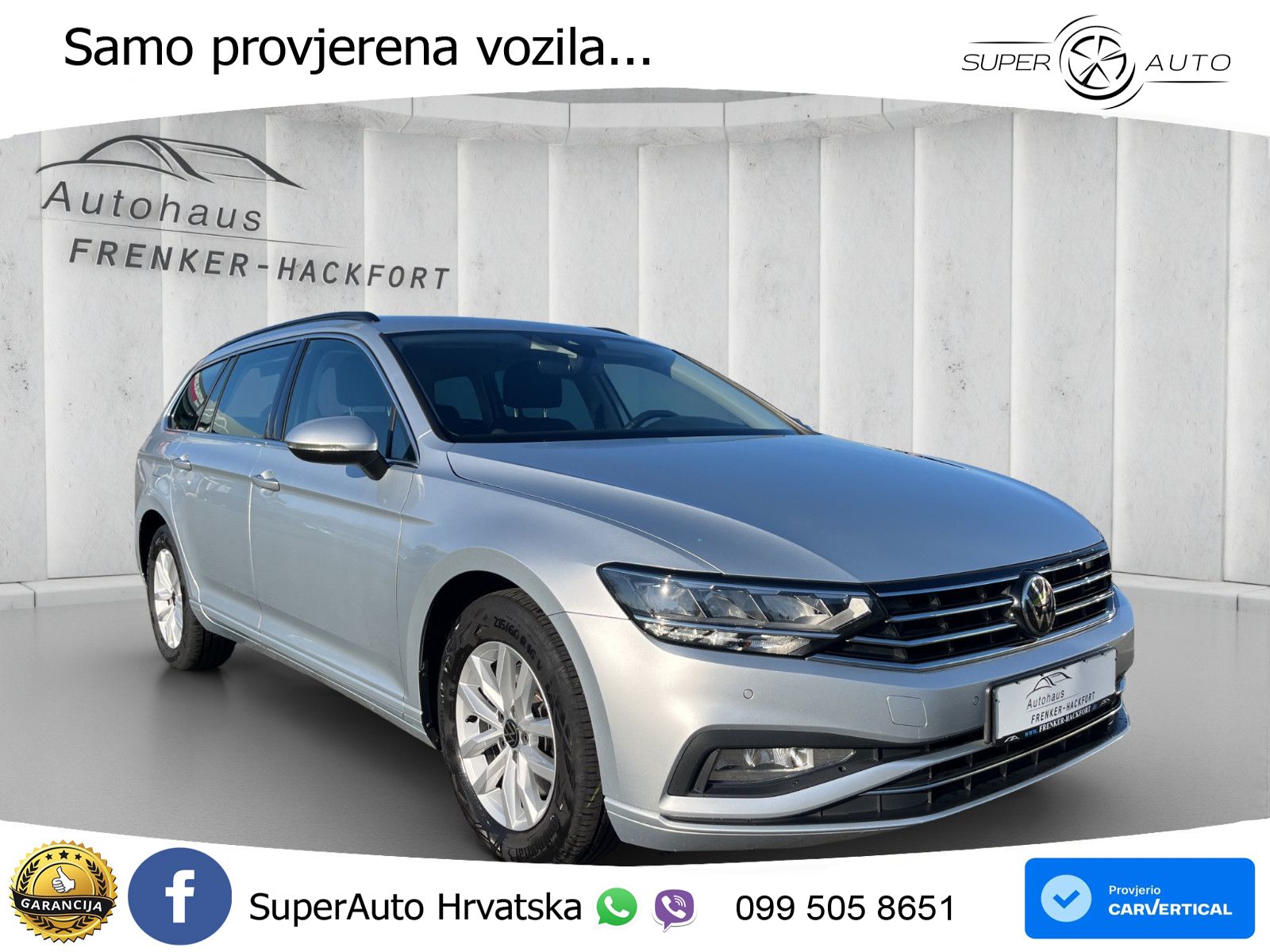 Volkswagen Passat Variant 2.0 TDI (150 KS) DSG Business LED+GR SJED+ACC