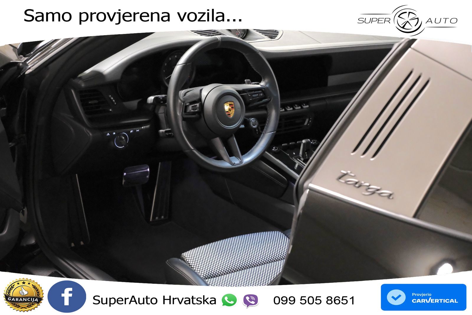 Porsche 911 Targa 4 GTS 3.0 (480 KS) PDK MATRIX+GR SJED+KAM