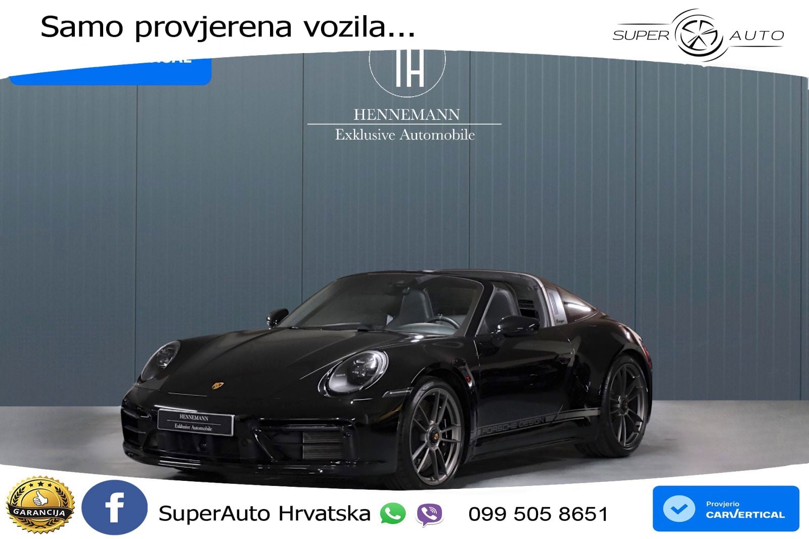 Porsche 911 Targa 4 GTS 3.0 (480 KS) PDK MATRIX+GR SJED+KAM