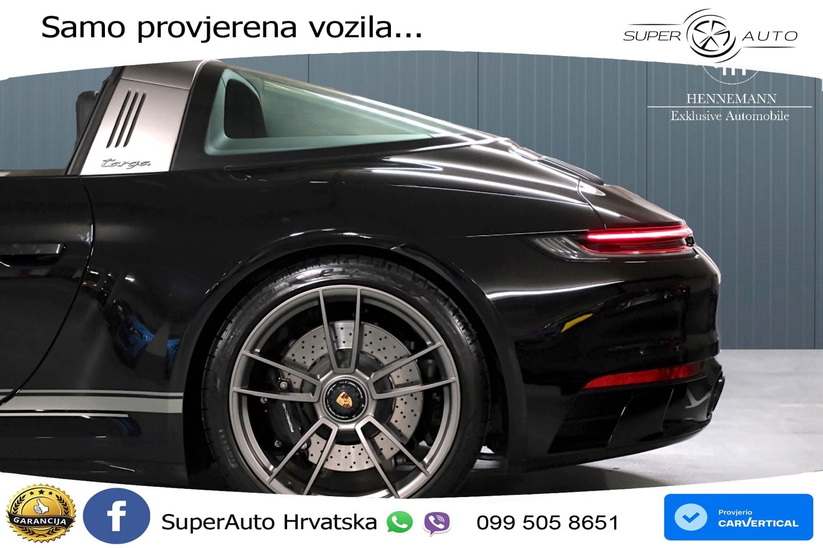 Porsche 911 Targa 4 GTS 3.0 (480 KS) PDK MATRIX+GR SJED+KAM