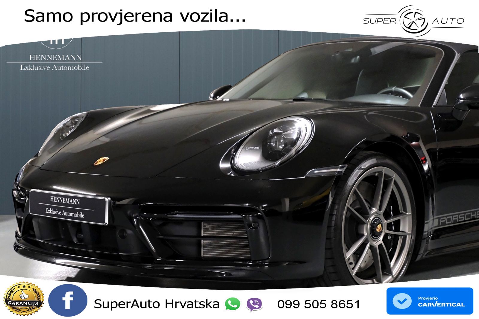 Porsche 911 Targa 4 GTS 3.0 (480 KS) PDK MATRIX+GR SJED+KAM