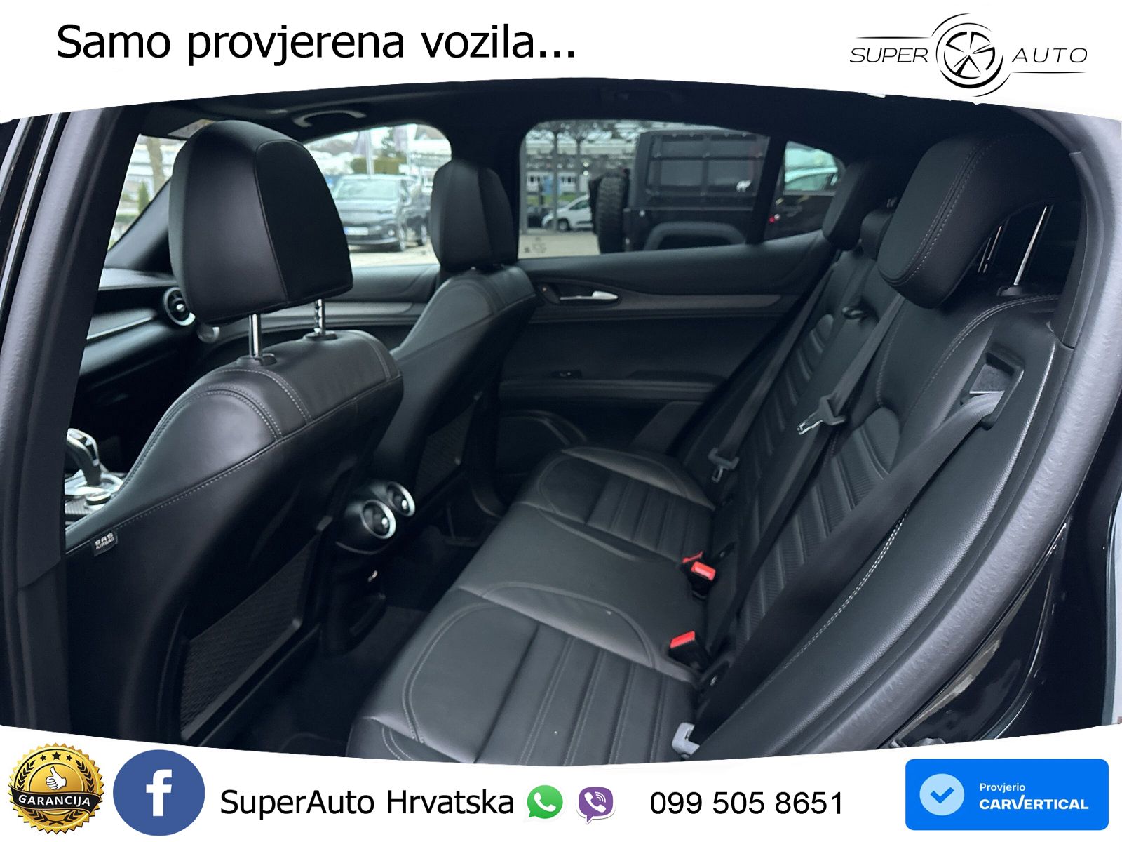 Alfa Romeo Stelvio Quadrifoglio 2.9 V6 Bi-Turbo (520 KS) Q4 Automatic LED+GR SJED+ACC