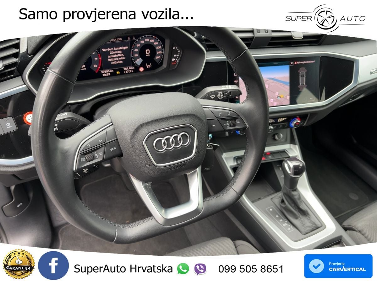 Audi Q3 Sportback 35 TFSI (150 KS) S tronic S line LED+GR SJED+ACC