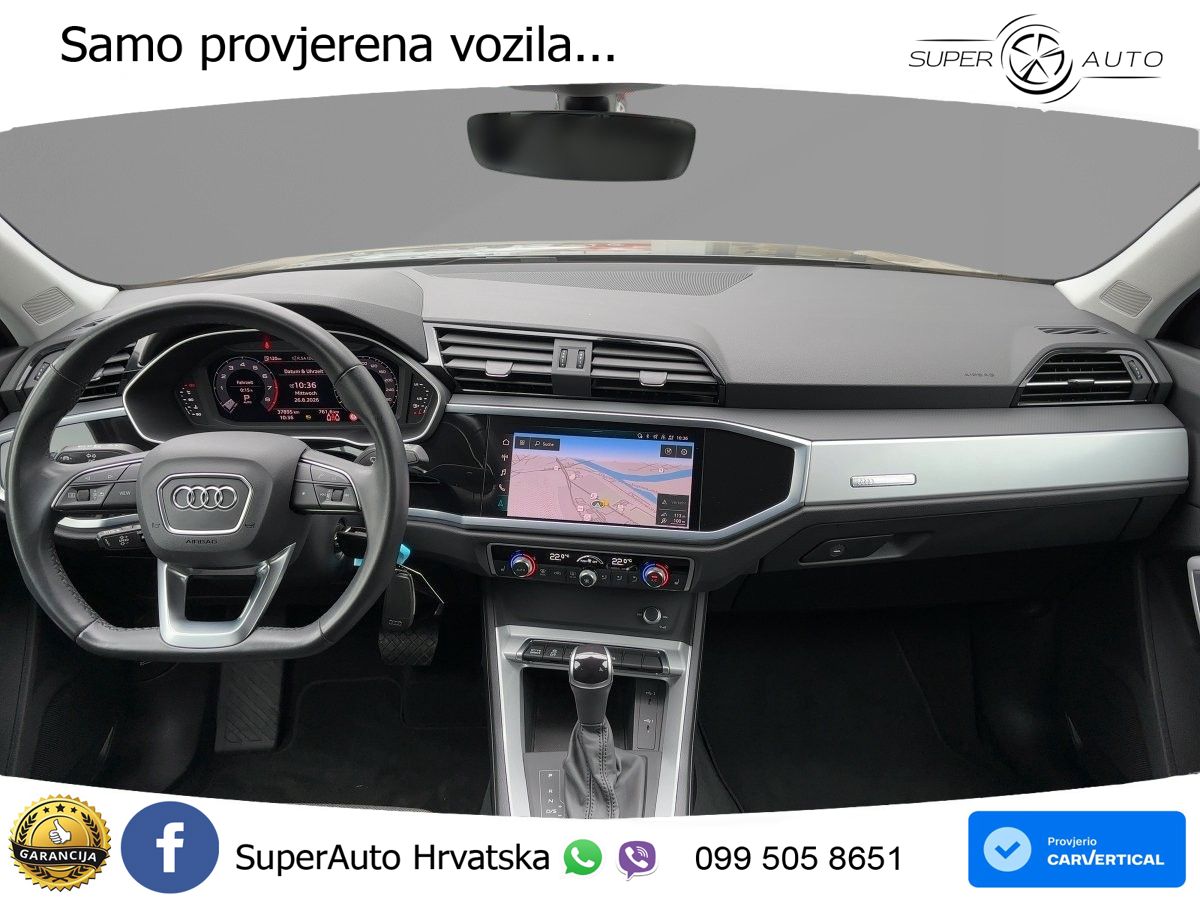 Audi Q3 Sportback 35 TFSI (150 KS) S tronic S line LED+GR SJED+ACC
