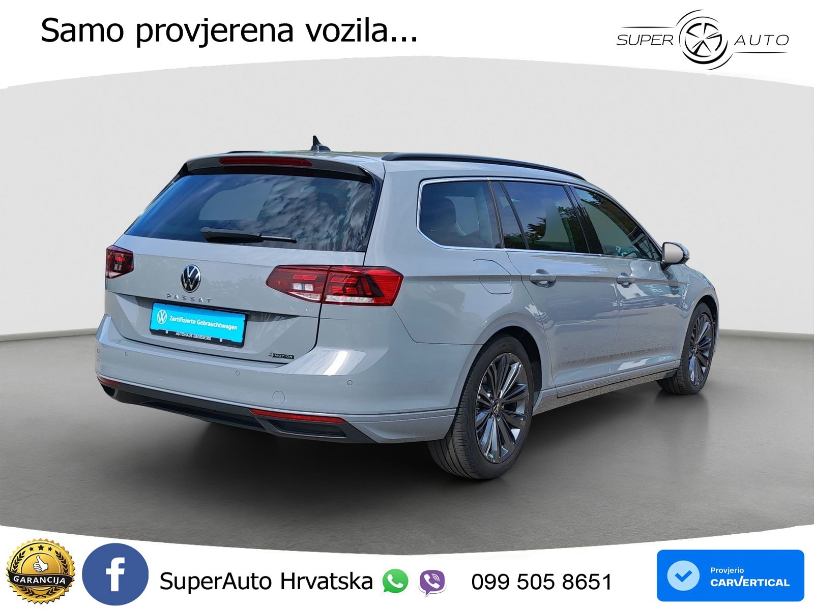 Volkswagen Passat Variant 2.0 TDI (200 KS) 4MOTION DSG R-Line LED+GR SJED+ACC