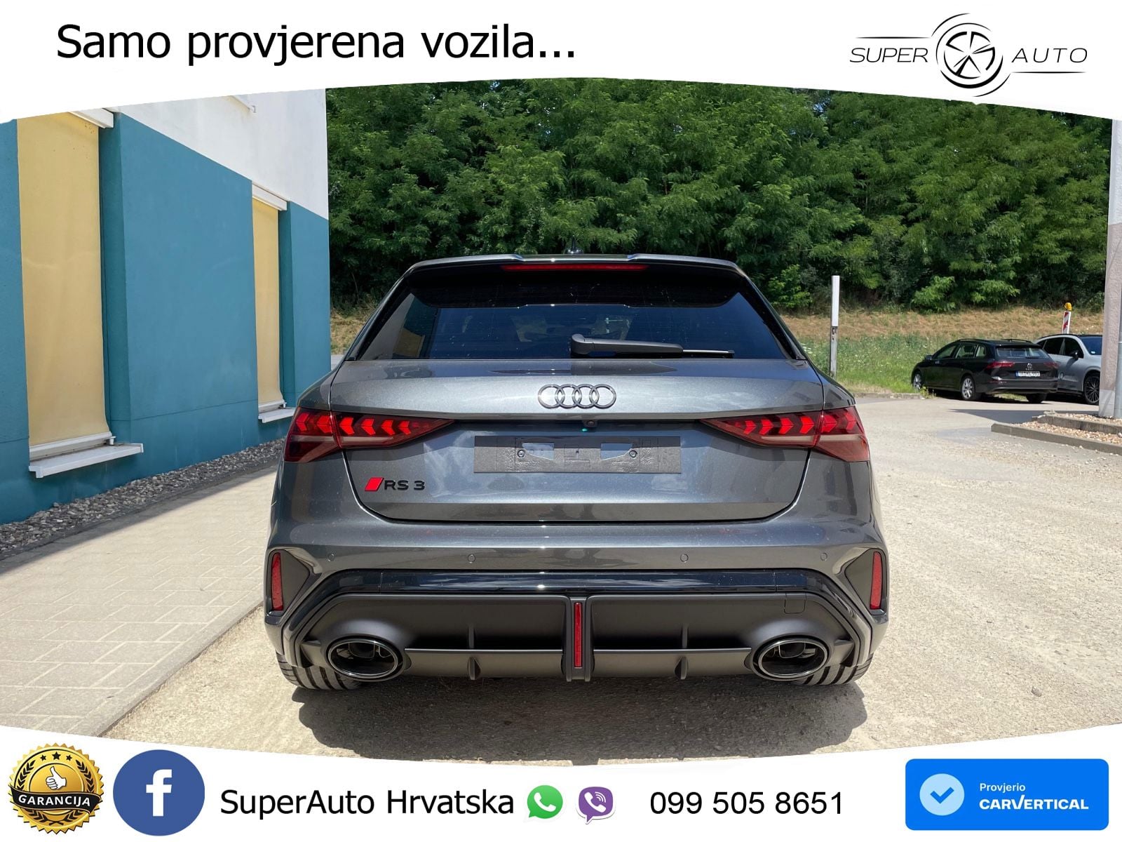 Audi RS3 Sedan 2.5 TFSI (400 KS) quattro S tronic LED+ACC