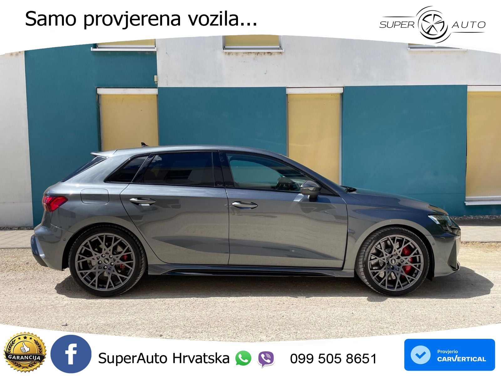 Audi RS3 Sedan 2.5 TFSI (400 KS) quattro S tronic LED+ACC