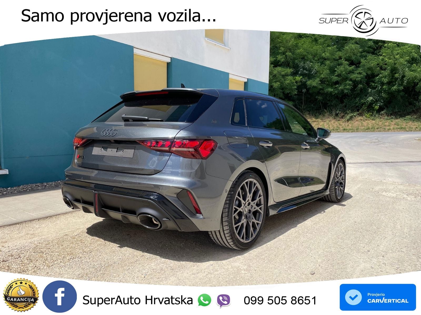 Audi RS3 Sedan 2.5 TFSI (400 KS) quattro S tronic LED+ACC