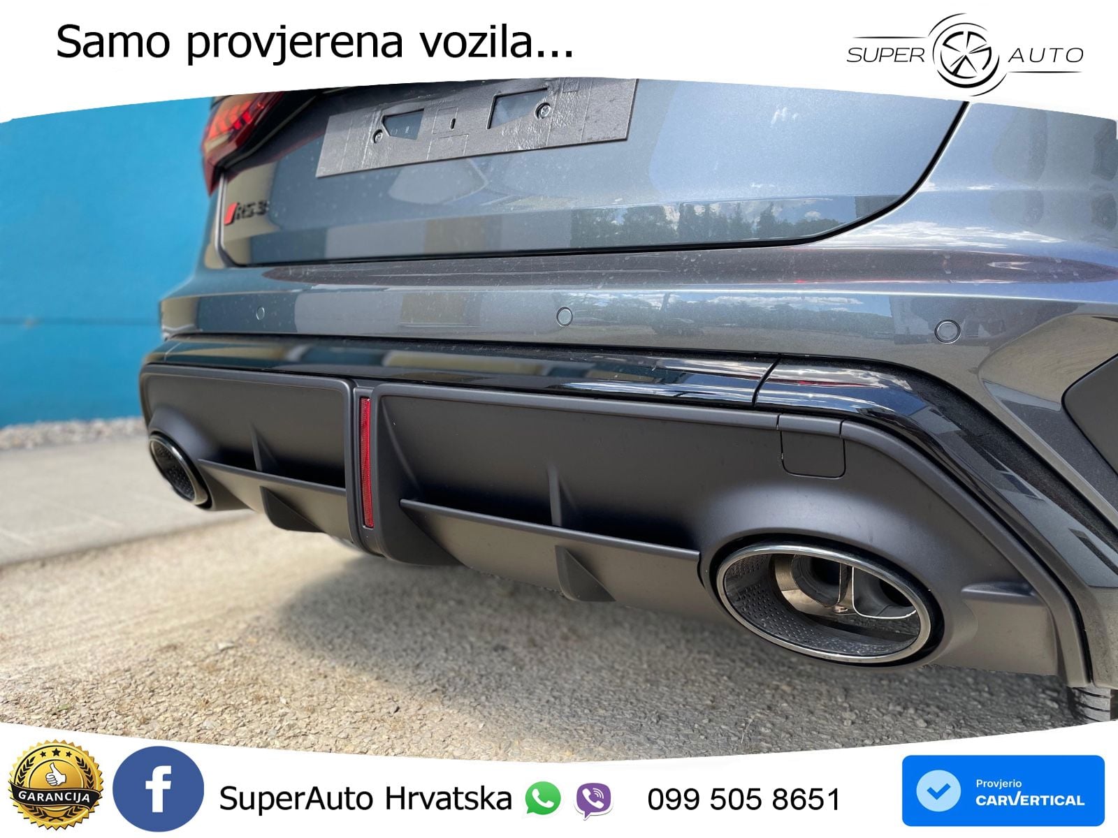 Audi RS3 Sedan 2.5 TFSI (400 KS) quattro S tronic LED+ACC