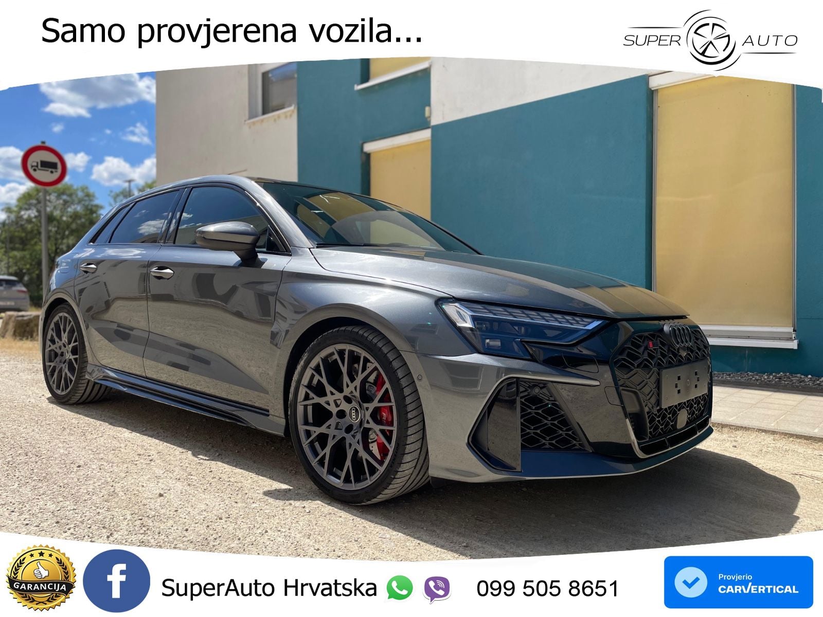 Audi RS3 Sedan 2.5 TFSI (400 KS) quattro S tronic LED+ACC