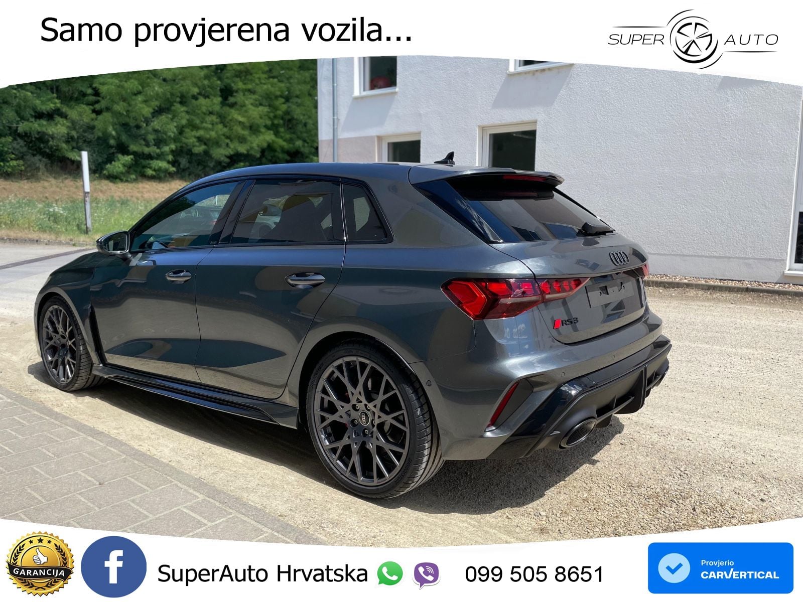 Audi RS3 Sedan 2.5 TFSI (400 KS) quattro S tronic LED+ACC