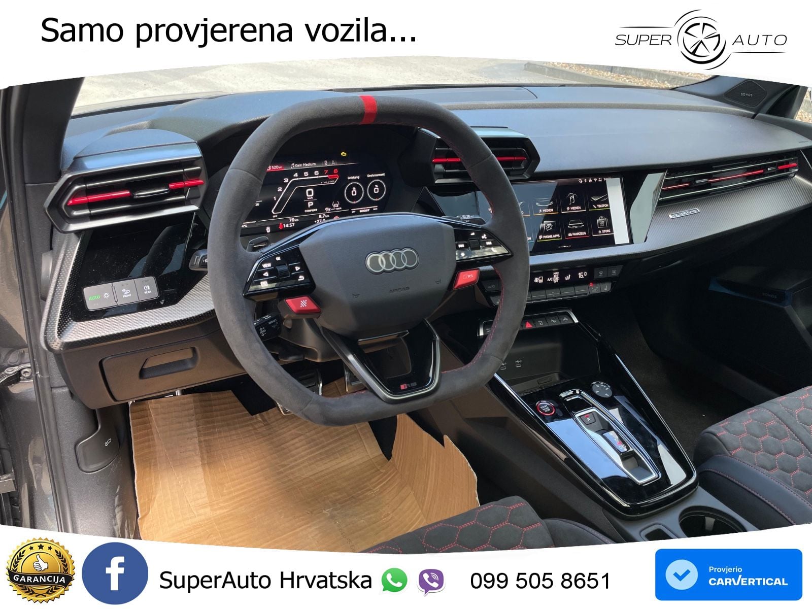 Audi RS3 Sedan 2.5 TFSI (400 KS) quattro S tronic LED+ACC