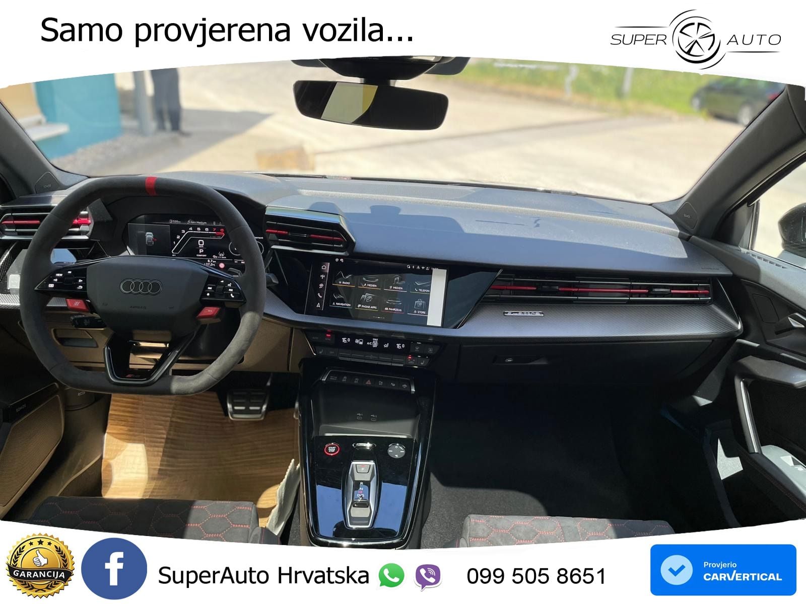 Audi RS3 Sedan 2.5 TFSI (400 KS) quattro S tronic LED+ACC