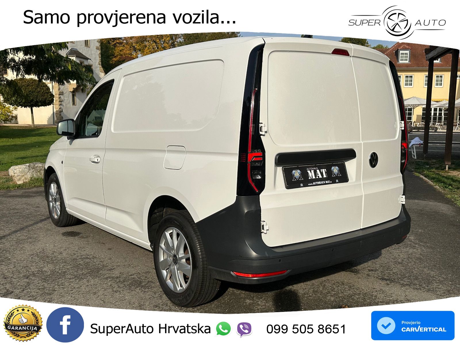 Volkswagen CADDY 2,0 TDI AUTOMATIK ACC LANE ASSIST 122 KS