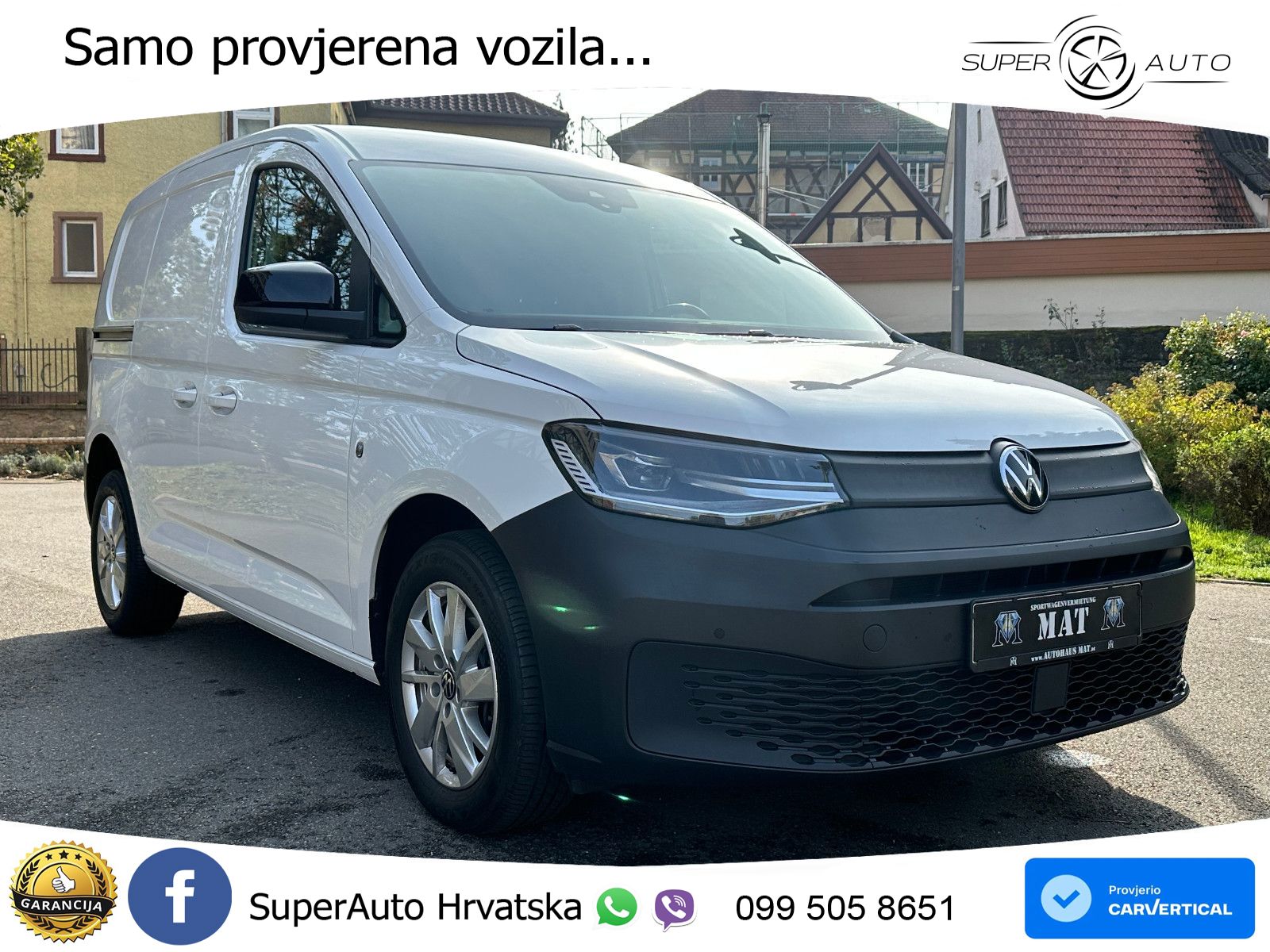 Volkswagen CADDY 2,0 TDI AUTOMATIK ACC LANE ASSIST 122 KS