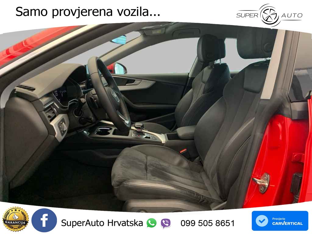 Audi A5 Sportback 45 TFSI (265 KS) quattro S tronic S line LED+GR SJED+ACC