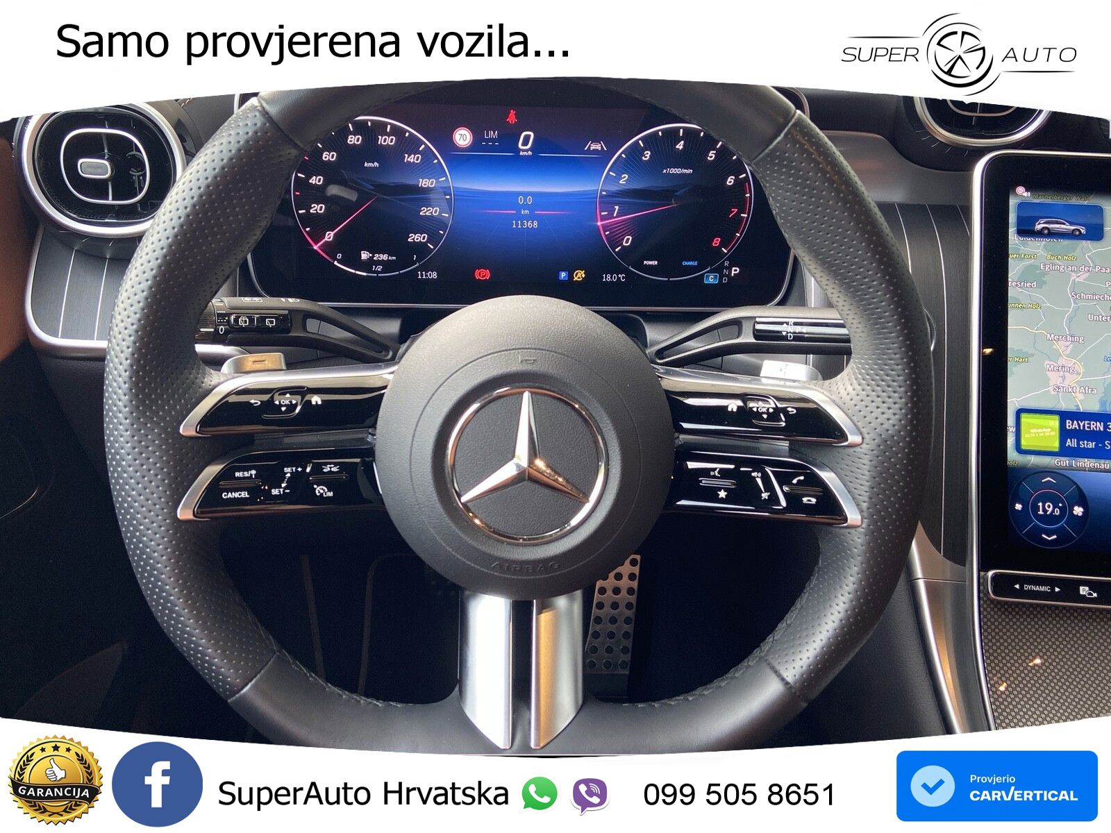 Mercedes GLC 200 (204 KS) 4MATIC 9G-TRONIC AMG LED+GR SJED+ACC