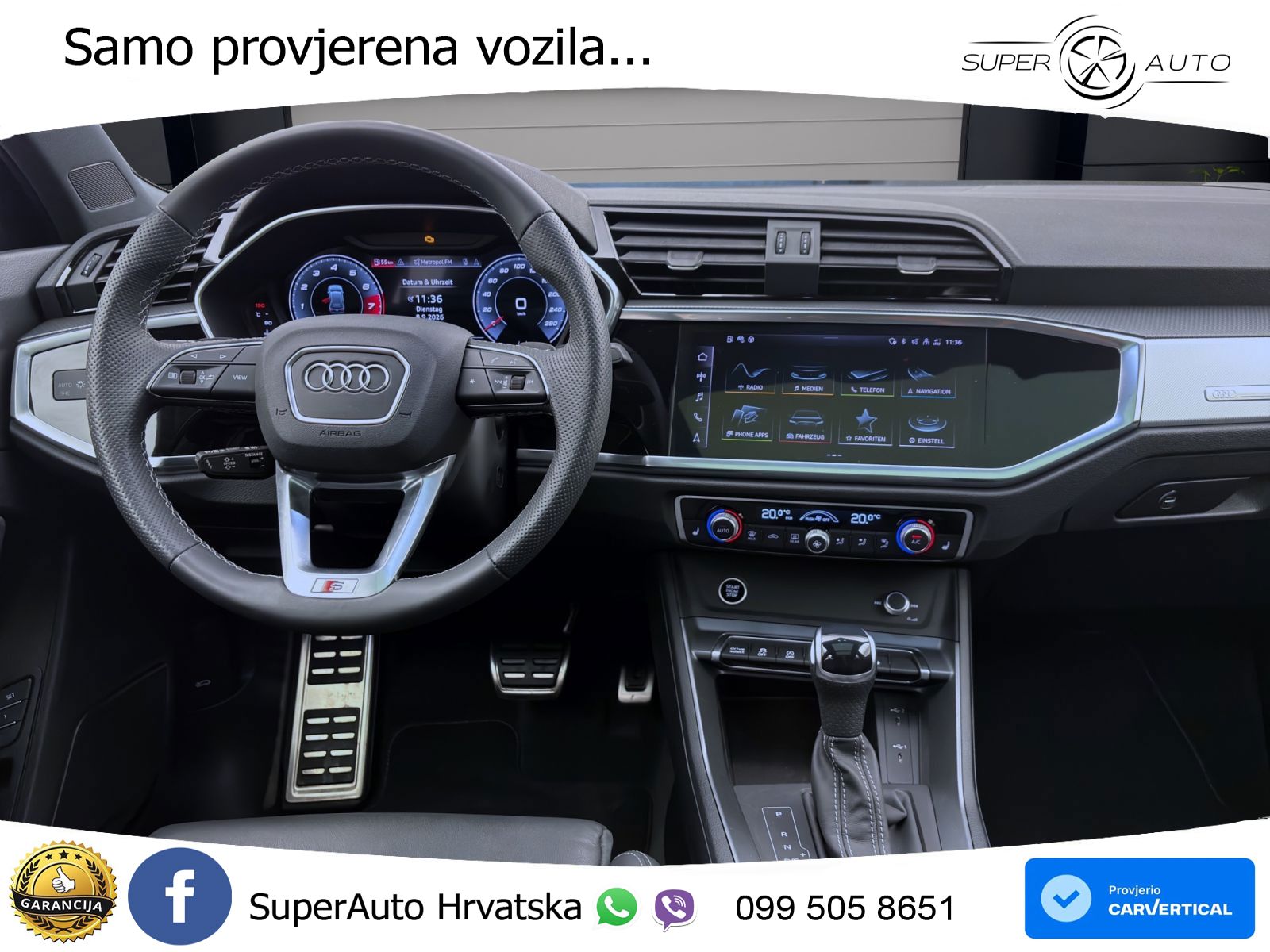 Audi Q3 35 TFSI (150 KS) S tronic S line MATRIX+GR SJED+KAM