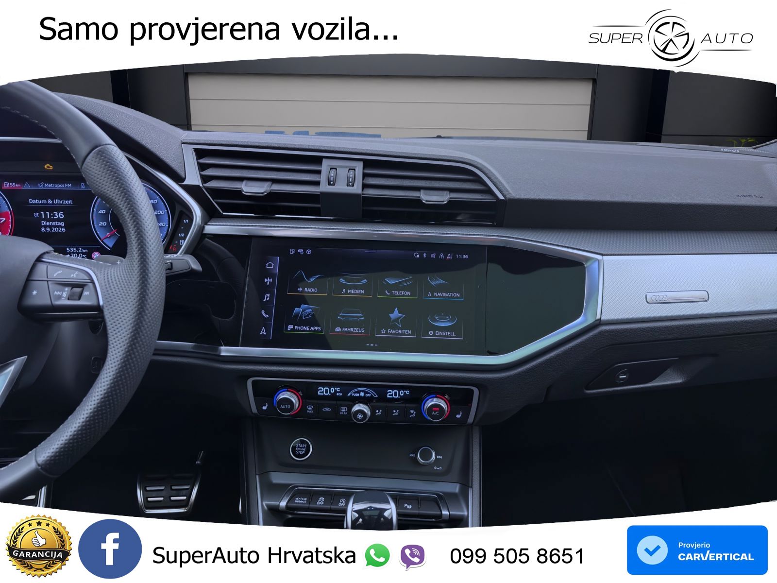 Audi Q3 35 TFSI (150 KS) S tronic S line MATRIX+GR SJED+KAM