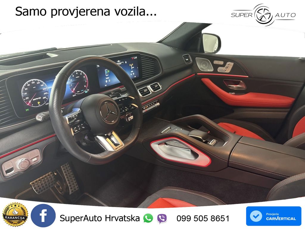 Mercedes AMG GLE Coupe 53 (435 KS) EQ Boost 4MATIC+ AMG SPEEDSHIFT TCT 9G ACC+HEAD+4xGR SJED+360+PANO