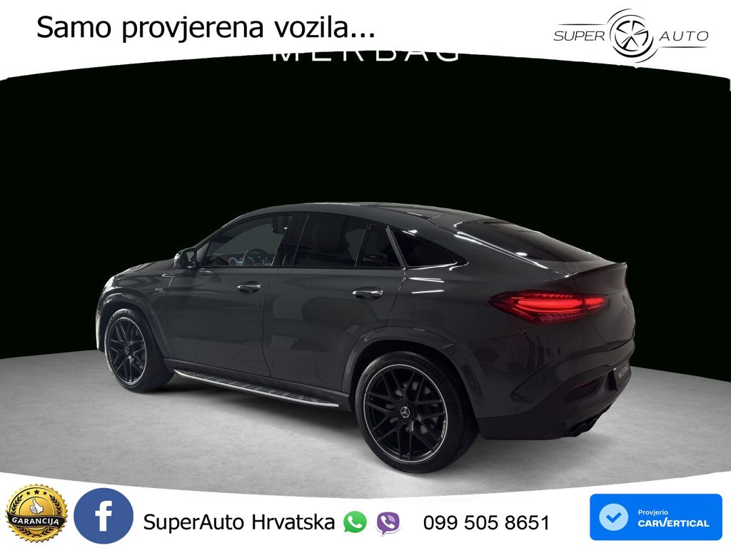 Mercedes AMG GLE Coupe 53 (435 KS) EQ Boost 4MATIC+ AMG SPEEDSHIFT TCT 9G ACC+HEAD+4xGR SJED+360+PANO