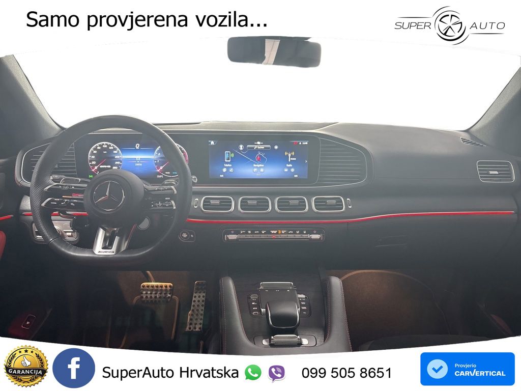 Mercedes AMG GLE Coupe 53 (435 KS) EQ Boost 4MATIC+ AMG SPEEDSHIFT TCT 9G ACC+HEAD+4xGR SJED+360+PANO