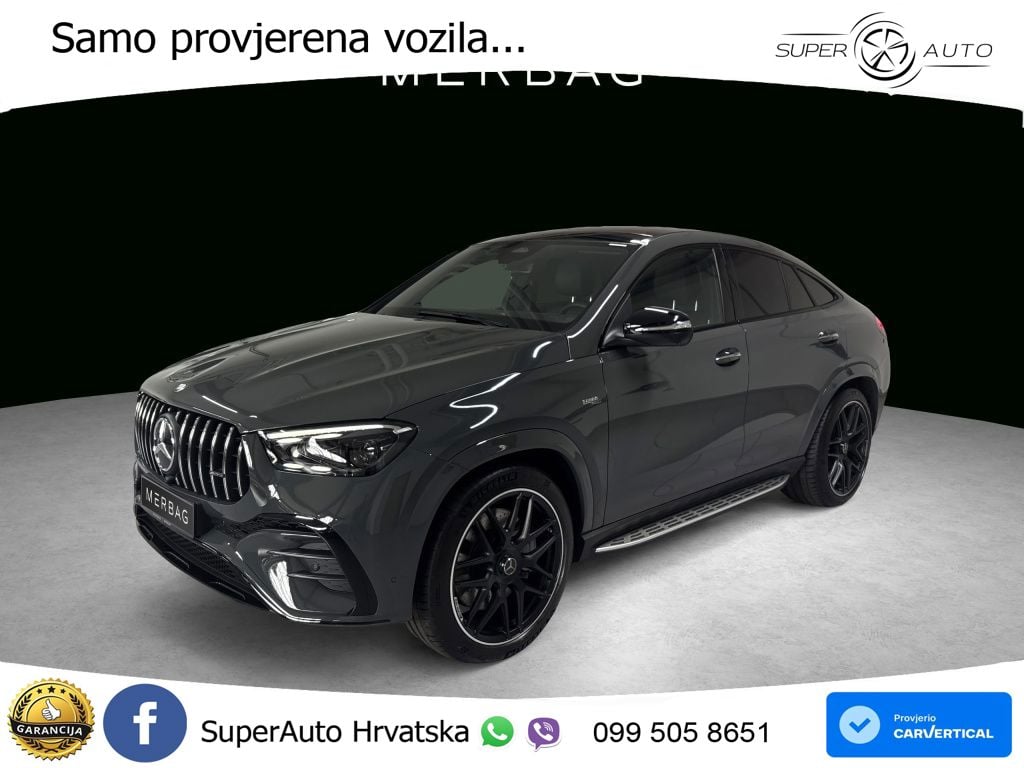 Mercedes AMG GLE Coupe 53 (435 KS) EQ Boost 4MATIC+ AMG SPEEDSHIFT TCT 9G ACC+HEAD+4xGR SJED+360+PANO
