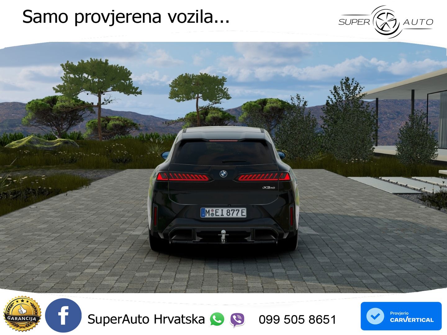 BMW iX3 40 82.6 kWh (320 KS) M Sport