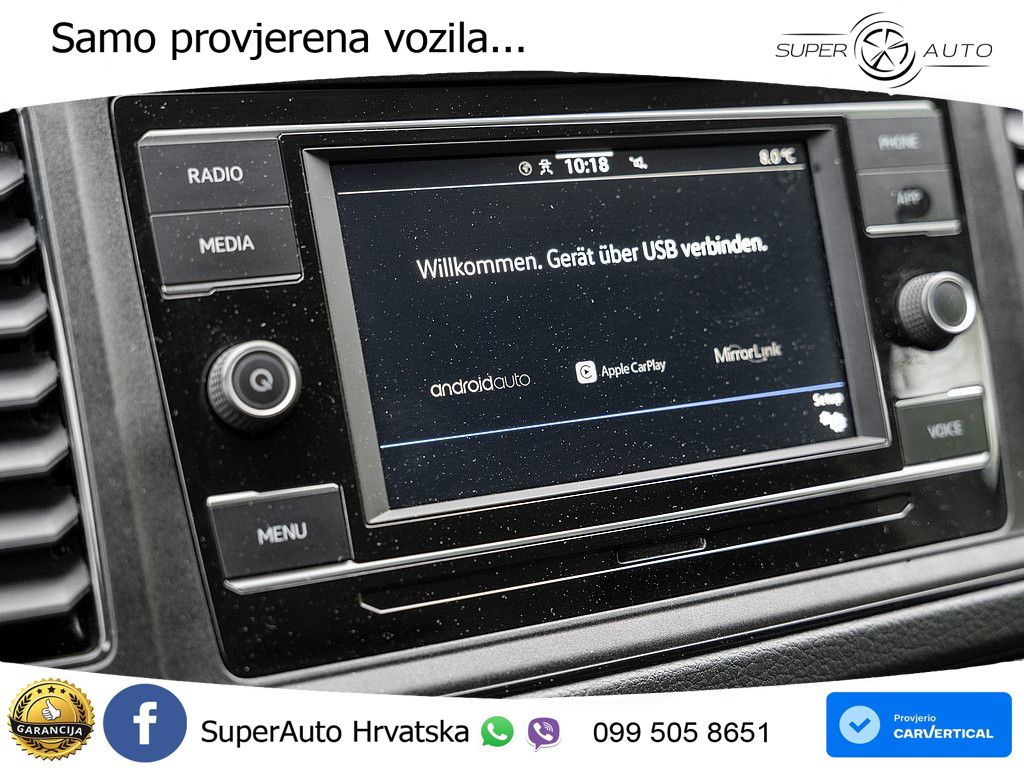 Volkswagen Crafter 35 2.0 TDI L3H2 KAM PDC KLIMA APP-CON. 177 KS