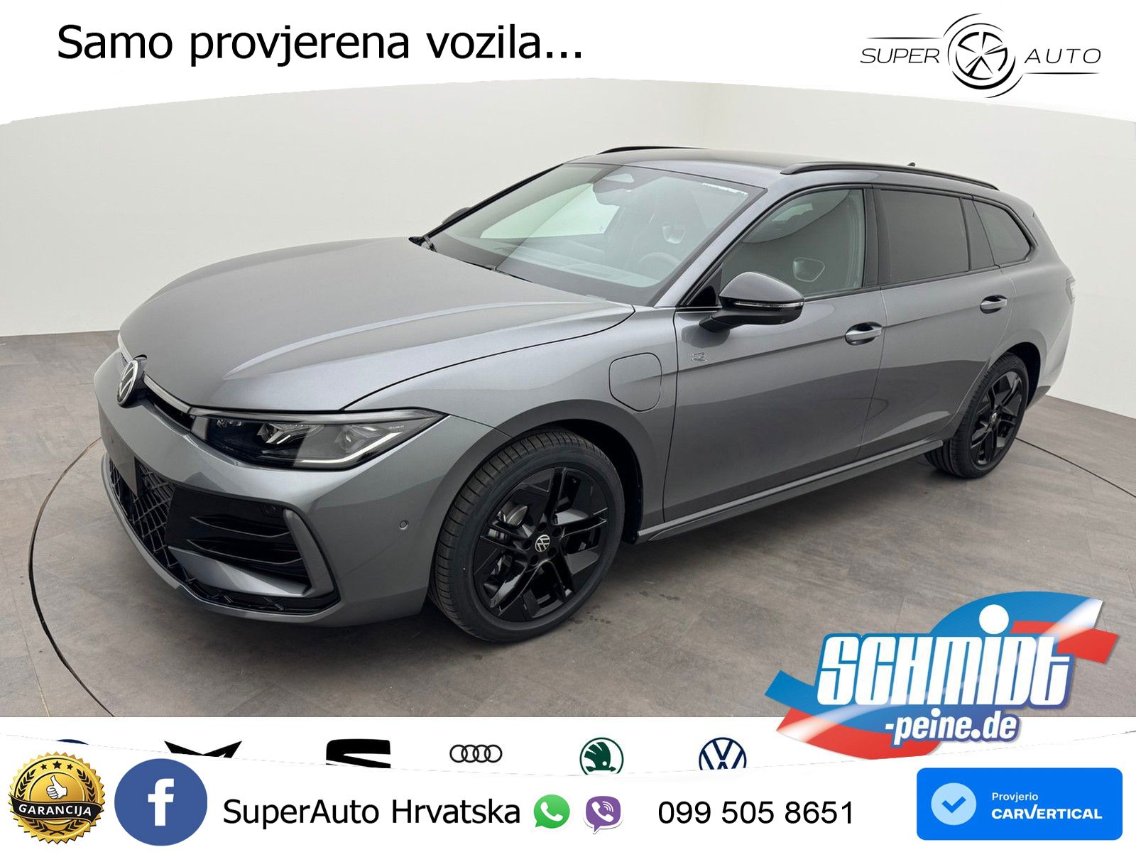 Volkswagen Passat Variant 1.5 TSI (272 KS) eHybrid DSG R-Line LED+GR SJED+ACC