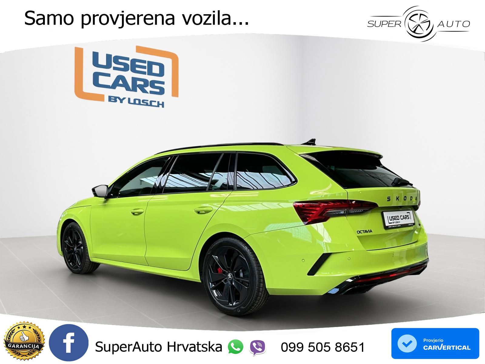 Škoda Octavia Combi RS 2.0 TSI (265 KS) DSG