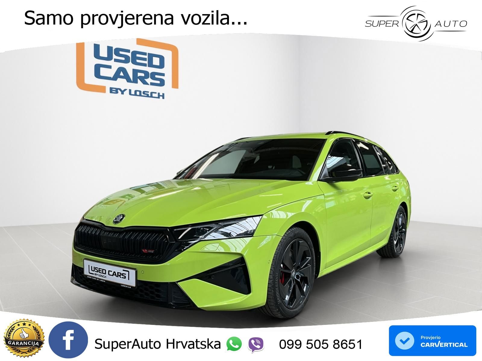 Škoda Octavia Combi RS 2.0 TSI (265 KS) DSG