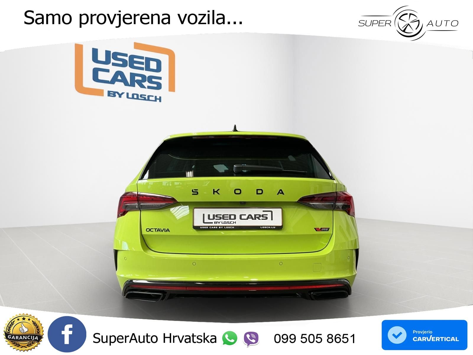 Škoda Octavia Combi RS 2.0 TSI (265 KS) DSG