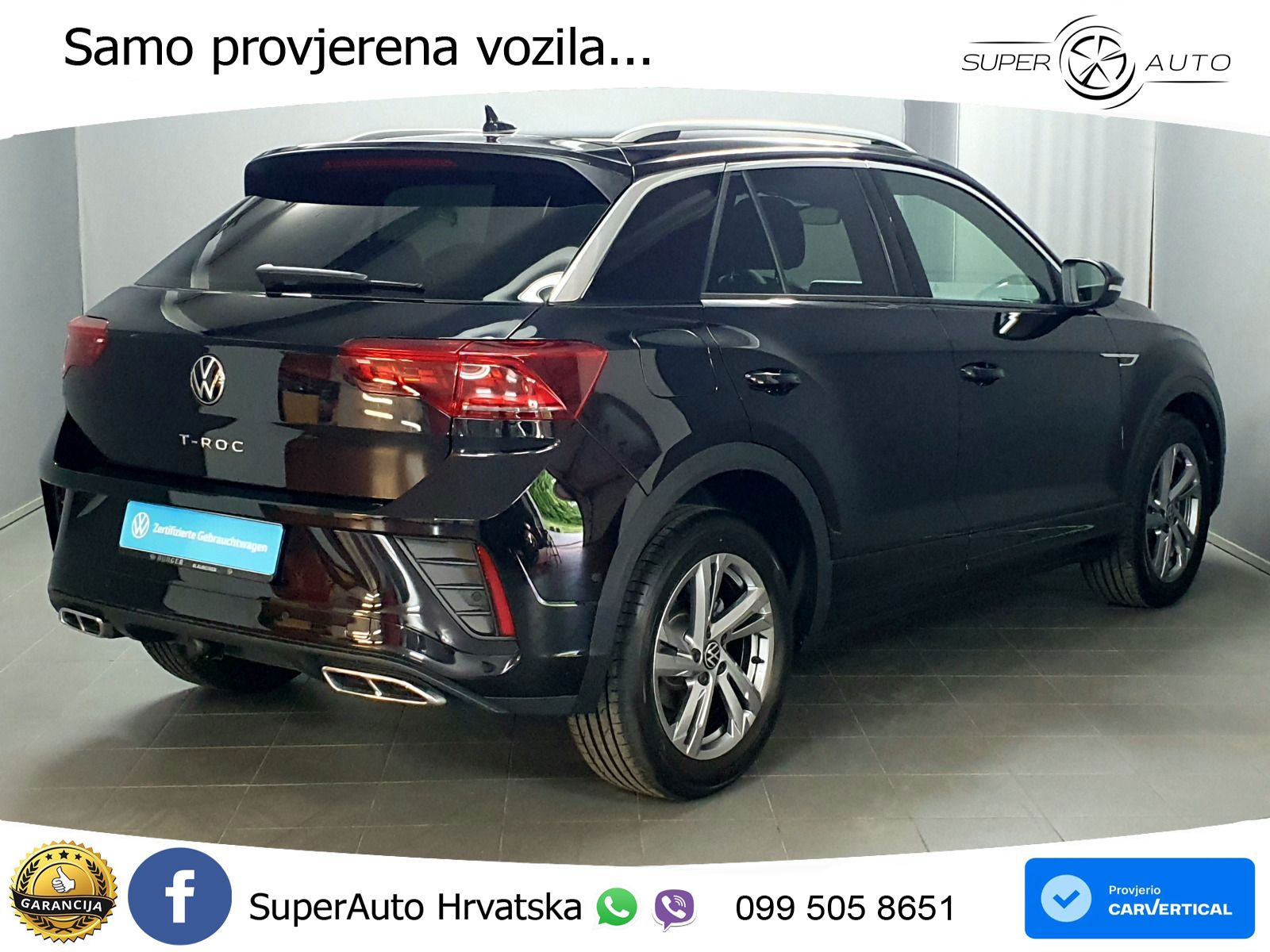Volkswagen T-Roc I 2.0 TDI (150 KS) DSG LED+GR SJED+ACC