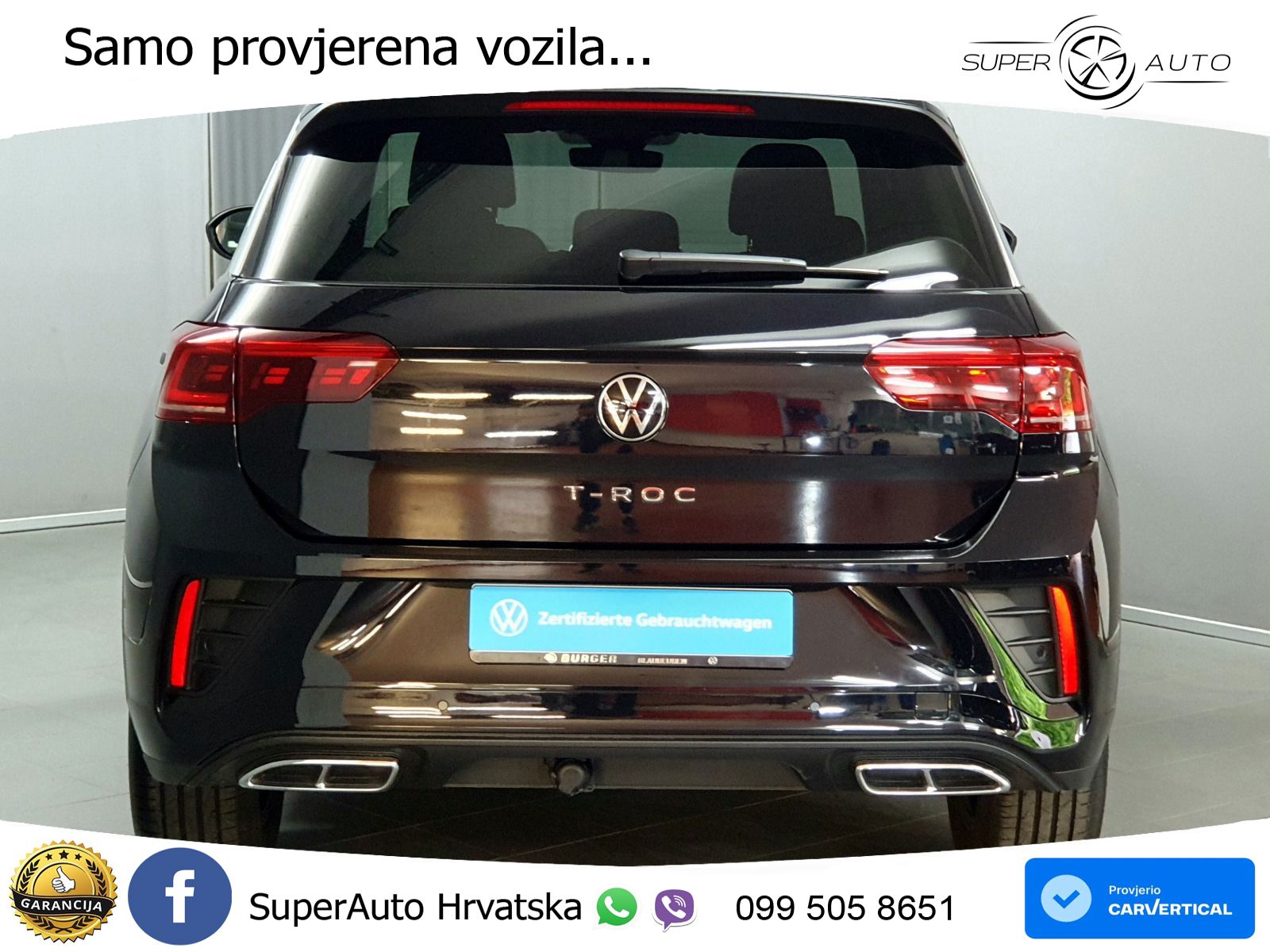 Volkswagen T-Roc I 2.0 TDI (150 KS) DSG LED+GR SJED+ACC
