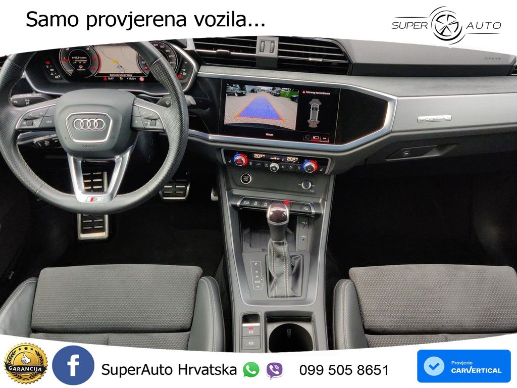 Audi Q3 40 TDI (200 KS) quattro S tronic S line LED+GR SJED+ACC
