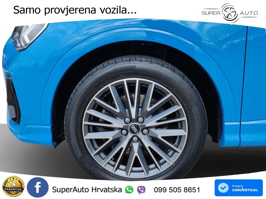 Audi Q3 40 TDI (200 KS) quattro S tronic S line LED+GR SJED+ACC