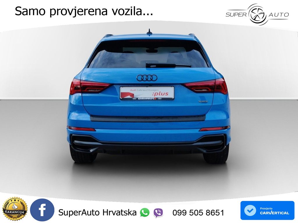 Audi Q3 40 TDI (200 KS) quattro S tronic S line LED+GR SJED+ACC