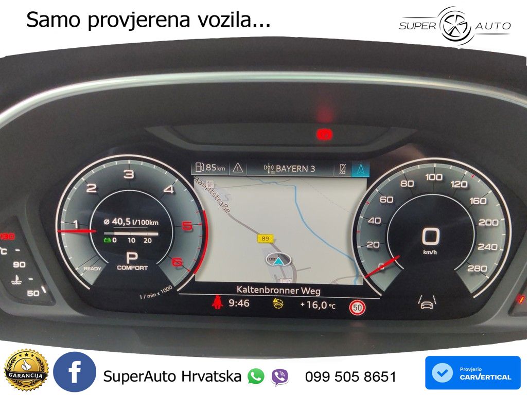 Audi Q3 40 TDI (200 KS) quattro S tronic S line LED+GR SJED+ACC