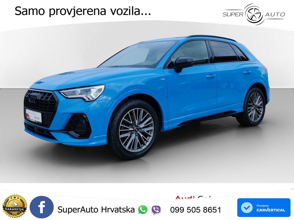 Audi Q3 40 TDI (200 KS) quattro S tronic S line LED+GR SJED+ACC