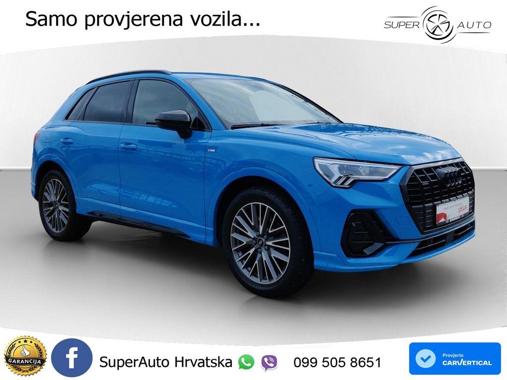Audi Q3 40 TDI (200 KS) quattro S tronic S line LED+GR SJED+ACC