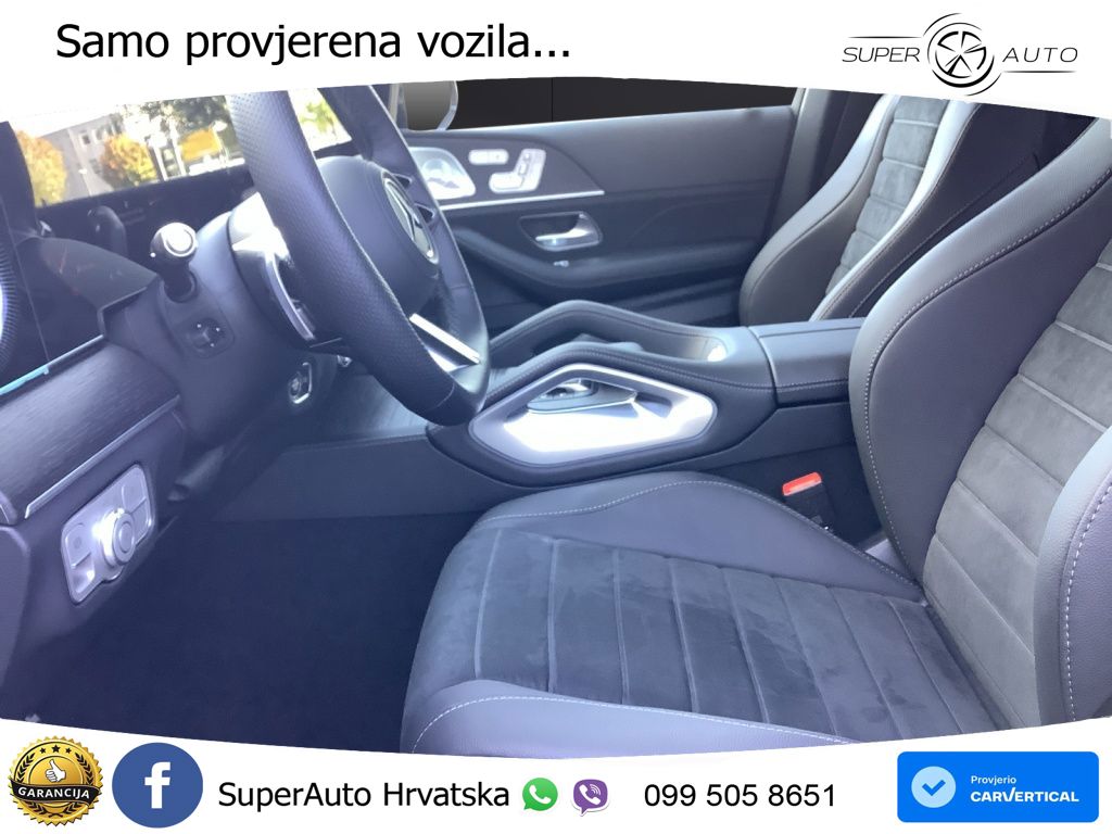 Mercedes GLE 450d (367 KS) EQ Boost 4MATIC 9G-TRONIC AMG ZRAČNI+ACC+GR SJED+KAM+PANO