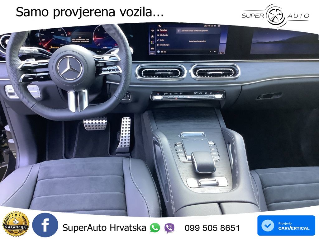 Mercedes GLE 450d (367 KS) EQ Boost 4MATIC 9G-TRONIC AMG ZRAČNI+ACC+GR SJED+KAM+PANO