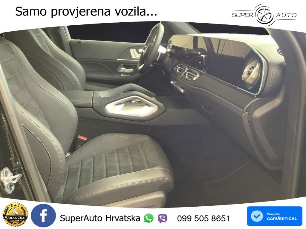 Mercedes GLE 450d (367 KS) EQ Boost 4MATIC 9G-TRONIC AMG ZRAČNI+ACC+GR SJED+KAM+PANO