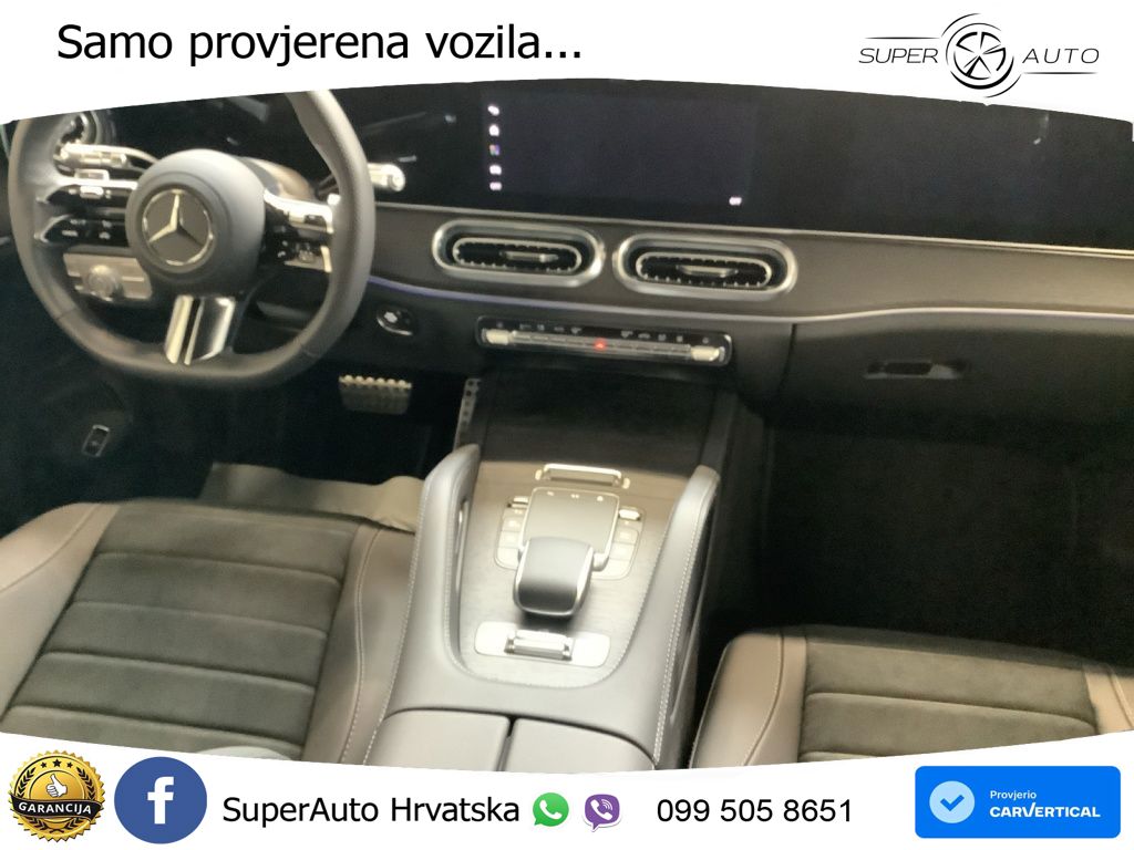 Mercedes GLE 450d (367 KS) EQ Boost 4MATIC 9G-TRONIC AMG ZRAČNI+ACC+GR SJED+KAM+PANO