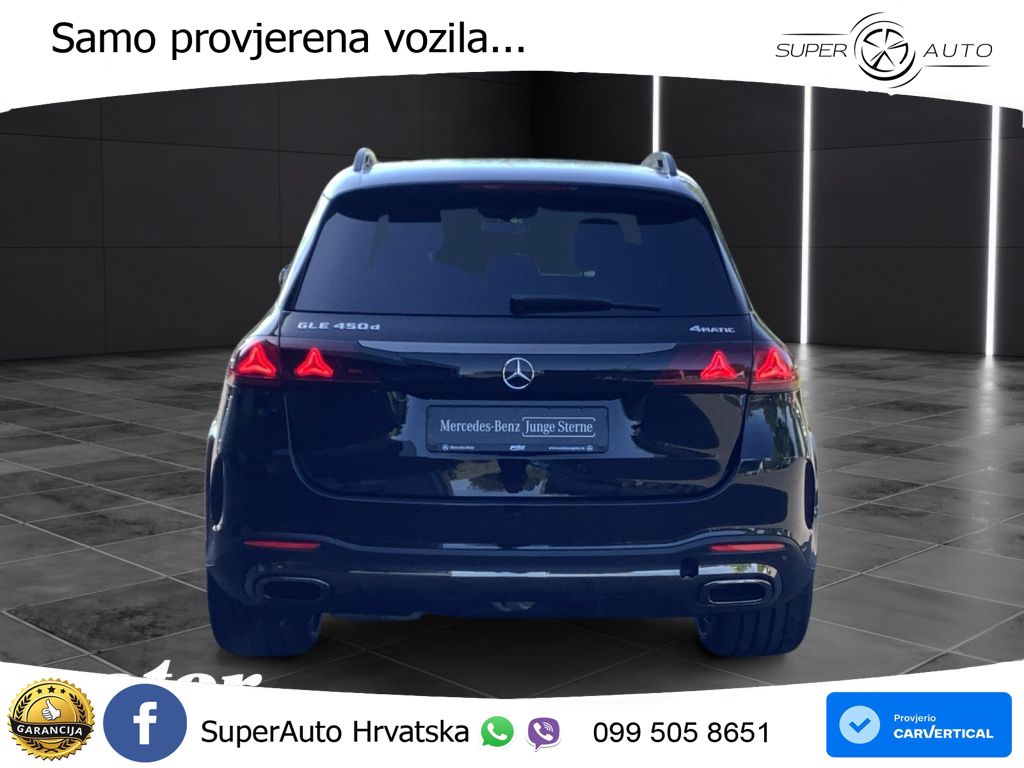 Mercedes GLE 450d (367 KS) EQ Boost 4MATIC 9G-TRONIC AMG ZRAČNI+ACC+GR SJED+KAM+PANO