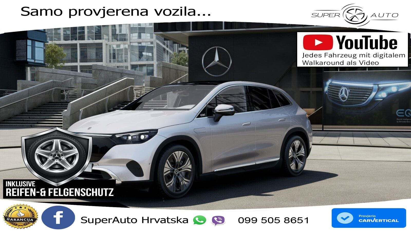 Mercedes EQE SUV 500 105 kWh (408 KS) 4MATIC ACC+HEAD+4xGR SJED+360+PANO