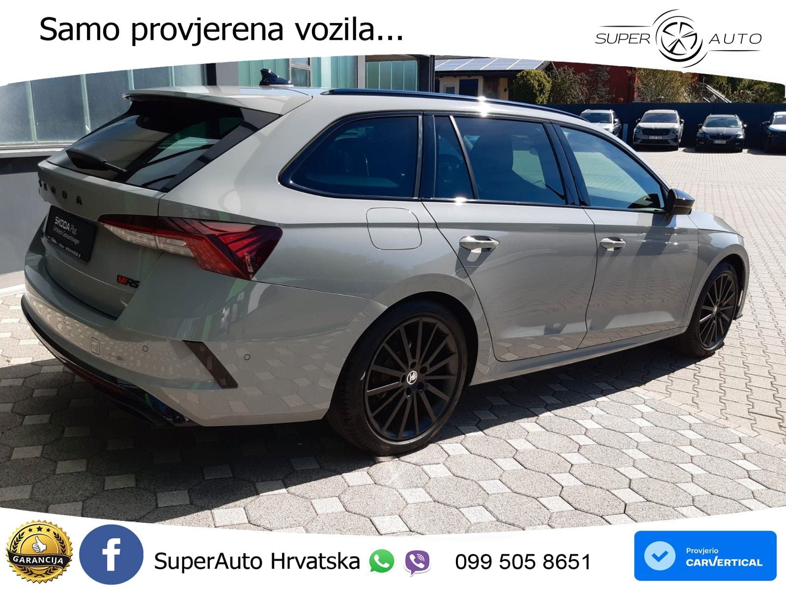 Škoda Octavia Combi RS 2.0 TDI (200 KS) 4x4 DSG LED+GR SJED+ACC